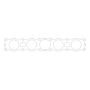 Cometic Gasket C5257-030 Cometic Ford 500 JC50 Pro Stock V8 .030in MLS Exhaust Manifold Gasket Set - 2.200in Round Port