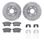 Dynamic Friction 7512-59044 Rotor Kit