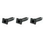 Half Door Insert Set  Bl ack 87-06 Jeep Wrangler