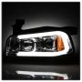SPYDER 5085238 1 Piece Projector Headlights - Light Bar LED - Chrome