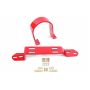 BMR Suspension DSL460R BMR 83-87 GM G-Body Driveshaft Safety Loop Front - Red