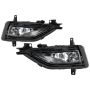 SPYDER 5087157 OEM Style Fog Lights W/Universal Switch - Clear