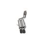 CORSA Performance 14553BLK Corsa 1992-1999 BMW 325i/is Coupe E36 Black Sport Cat-Back Exhaust