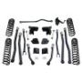 Superlift K201 07-18 Jeep Wrangler JK 4in Long Arm Kit - Shadow Shocks