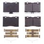 PowerStop 17-1091 PowerStop - Z17 Low-Dust Ceramic Brake Pads with Hardware
