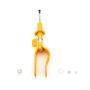 Koni 8241 1322LSPOR Spring Seat Shock Absorber; Front Left