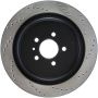 StopTech Premium High Carbon 13-14 Ford Mustang/Shelby GT500 Right Rear Disc Drilled Brake Rotor