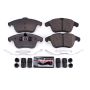 PowerStop Z23-1306 PowerStop - Z23 Daily Driver Carbon-Fiber Ceramic Brake Pads with Hardware Kit