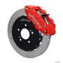 Wilwood 140-10309-R Narrow Superlite 6R Front Hat Kit 12.88in Red Honda S2000