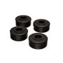 Energy Suspension 79-93 Dodge D-50 2WD / 87-96 Mitsubishi 2WD PU Black Front Strut Rod Bushing Set