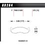 Hawk Performance HB264P.575 SuperDuty Disc Brake Pad
