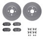 Dynamic Friction 4512-76151 Rotor Kit