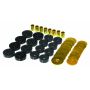 Prothane 63-69 Chevy Corvette Body Mount - Black