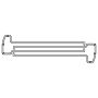Cometic Gasket C14047-060 Cometic Jaguar 3.4L XK6 .060in AFM Cam Cover - Left