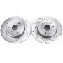 PowerStop EBR1261XPR PowerStop Evolution Performance Drilled, Slotted & Plated Brake Rotor Pair