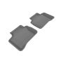 3D MAXpider 20092015 Mercedes-Benz GLK-Class X204 Kagu 2nd Row Floormats - Gray