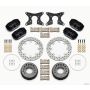 Wilwood 140-12553-D Dynapro Lug Mount Dual Rear Dynamic Kit SA Drilled Big Ford 2.36in Offset