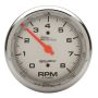 AutoMeter 19302 Pro-Cycle Gauge Tach 3 3/4in 8K Rpm 2&4 Cylinder Silver
