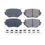 PowerStop 17-680 PowerStop - Z17 Low-Dust Ceramic Brake Pads with Hardware