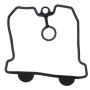 Vertex Pistons 817848 Vertex Gaskets 04-08 Arctic Cat 400 DVX Valve Cover Gasket