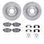 Dynamic Friction 6512-27169 Rotor Kit