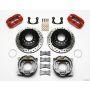 Wilwood 140-11392-DR Dynapro Low-Profile 11.00in P-Brake Kit Drill-Red New Big Ford 2.50in Off Staggerd Mount