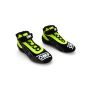 OMP RACING, INC. OMPKC0-0826-A01-178-42 KS-3 Shoes Black And Flo Yellow Size 42
