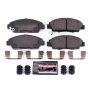 PowerStop Z23-568 PowerStop - Z23 Daily Driver Carbon-Fiber Ceramic Brake Pads with Hardware Kit