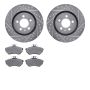 Dynamic Friction 7502-74012 Rotor Kit