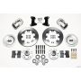 Wilwood 140-10440-P Forged Dynalite Front Kit 12.19in Polished 74-80 Pinto/Mustang II Disc Spindle only