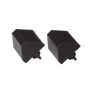 Prothane 19-1326-BL Universal Bump Stop Pull Through Style - Black