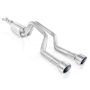 Stainless Works TBTDCO 2006-09 Trailblazer SS 6.0L 2-1/2in Chambered Exhaust X-Pipe Center Bumper Exit