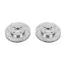 PowerStop AR8168XPR PowerStop Evolution Performance Drilled, Slotted & Plated Brake Rotor Pair