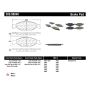 Stoptech 309.08040 Performance Brake Pads