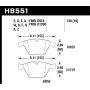 Hawk Performance HB551F.748 HPS Disc Brake Pad