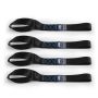 Borne Off-Road BNRTC-TDHD-4BK Ratchet Tie-Down