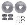 Dynamic Friction 6512-47179 Rotor Kit