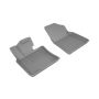 3D MAXpider 2018-2020 Toyota Camry Kagu 1st Row Floormat - Gray