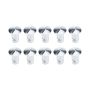 ALLSTAR PERFORMANCE ALL19276 Oval Hd Fasteners 5/16 .500in 10pk Alum