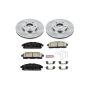 PowerStop KOE6360 OE Stock Replacement Low-Dust Ceramic Brake Pad and Rotor Kit