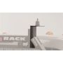 BackRack Antenna Bracket 3.50in Square with 7/8in Hole