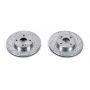 PowerStop JBR1561XPR PowerStop Evolution Performance Drilled, Slotted & Plated Brake Rotor Pair