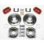 Wilwood 140-11403-R Dynapro Low-Profile 11.00in P-Brake Kit - Red Small Ford 2.50in Offset