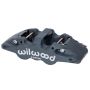 Wilwood 120-13288 Caliper-Aero4-L/H - Black Anodize 1.88/1.62in Pistons 1.25in Disc