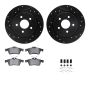 Dynamic Friction 8612-54022 Rotor Kit