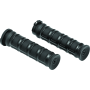 Kuryakyn 6673 Dillinger Grips Dual Cable Satin Black