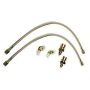 Wilwood 220-6471 Flexline Kit 86-93 Mustang w/ Forged Dynalite or SL6 Front Caliper