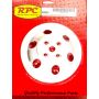 RACING POWER CO-PACKAGED RPCR8842 BBC 2 Groove Satin Alum Short W/P Pulley