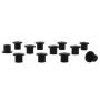 Whiteline W72315 76-86 Jeep CJ7 Spring Eye Front/Rear and Shackle Bushing Kit