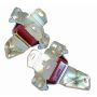 PROTHANE PTN6-503 Red Mustang Motor Mounts